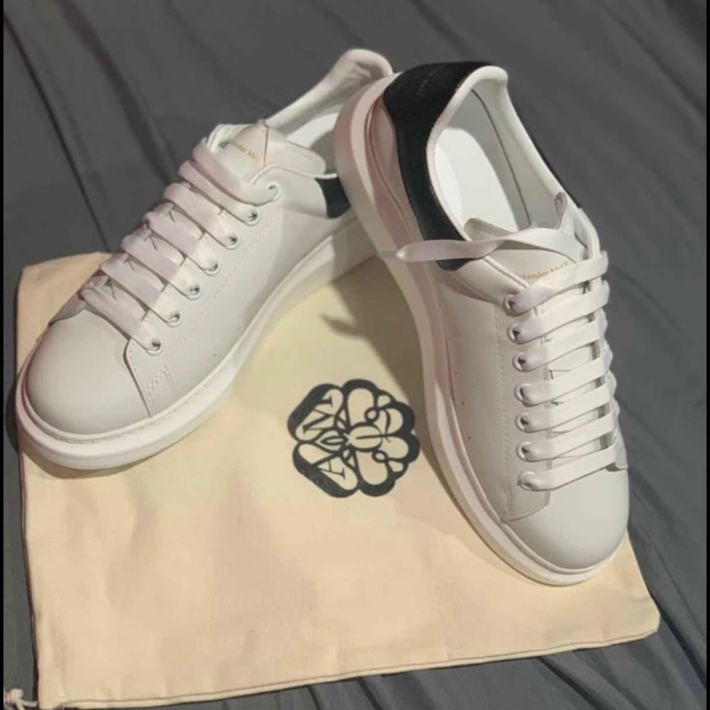 White Alexaander Mcqueen shoes